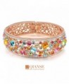 QIANSE Bracelets Multicolor Austrian Crystals