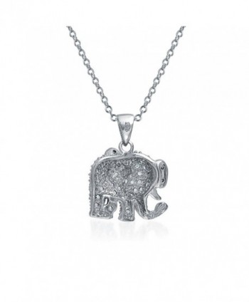 Bling Jewelry Elephant Pendant Necklace in Women's Pendants