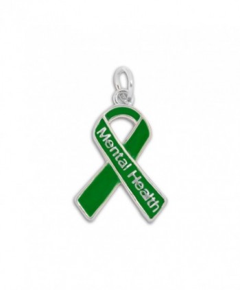 Mental Health Green Ribbon Charm in a Bag (1 Charm - Retail) - CX1855RCOMW