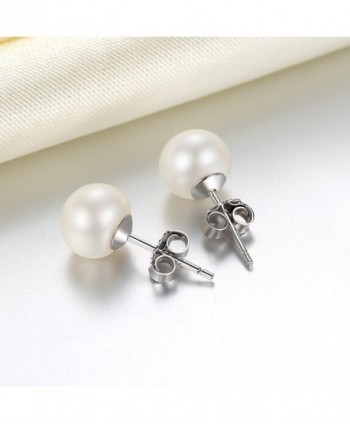 Earrings Freshwater Cultured Sterling Silver in Women's Stud Earrings