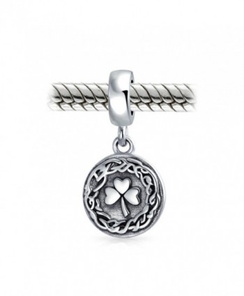 Bling Jewelry Celtic Shamrock Sterling in Women's Charms & Charm Bracelets
