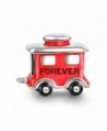 SOUFEEL Forever Red Railway Carriage Charm 925 Sterling Silver Christmas - C612876B9JB