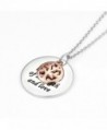 UMODE Two Tone Sterling Engraved Necklace