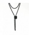 Simulated Strand Necklace Manual Collar in Women's Pearl Strand Necklaces