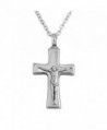 CharmSStory Black Cross Necklace For Ashes Cremation Keepsake Memorial Urn Pendant Necklaces - CR12IP5TL67