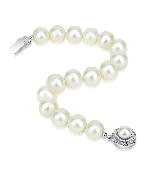 Handpicked Ultra-Luster Circlé 10.5-11.5mm White Cultured Freshwater Pearl Bracelet 7.5" - C911MQTXY0D