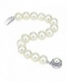 Handpicked Ultra-Luster Circlé 10.5-11.5mm White Cultured Freshwater Pearl Bracelet 7.5" - C911MQTXY0D