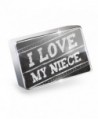 Floating Charm Chalkboard with I Love my Niece Fits Glass Lockets- Neonblond - C411HL60H8X