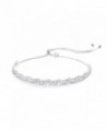 OSIANA- Womens Choker Adjustable Brass with CZ Crystal Necklace in Gift Box - choker-01Silver - C9184SAEA9H