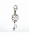 Pro Jewelry Dangling "Skeleton Key" Clip-on Bead for Charm Bracelet 33356 - CR11OWRG9J5