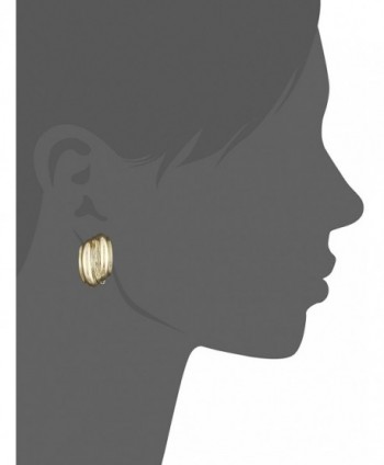 Anne Klein Button Clip Earrings