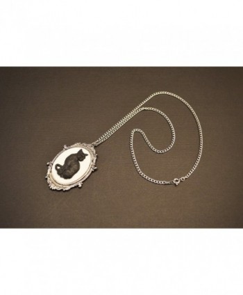 Antique Silver Finish Pendant Necklace