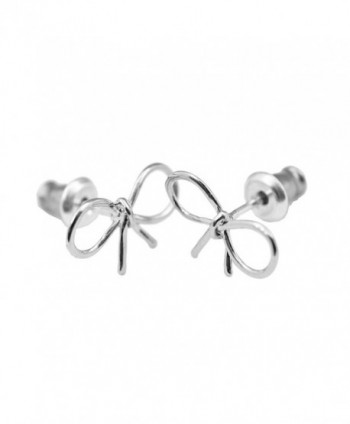 Spinningdaisy Handmade Gloss Earrings Silver