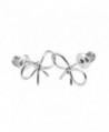 Spinningdaisy Handmade Gloss Earrings Silver