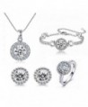 Crystal Pendant Necklace Zirconia Jewelry - Style 2 - CN188Q0AZMA