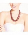 Reconstructed Cotton Beauty Multistrand Necklace in Women's Strand Necklaces