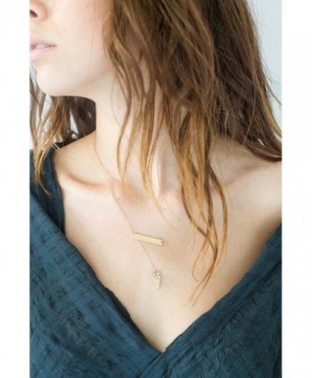 Necklace Engravable Pendant Wild Moonstone in Women's Chain Necklaces