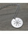 Stainless Inspirational Pendant Necklace Engraved in Women's Pendants