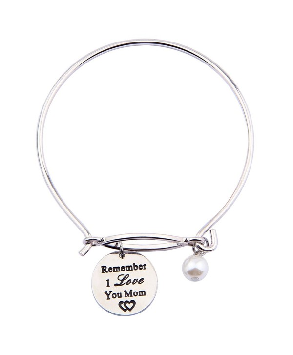 Remember Bracelet Keychain Engraved Inspirational - Remember I love you mom bracelet - CH1825703M6