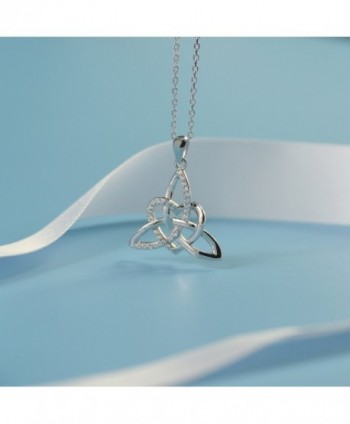 Trinity Necklace Sterling Triquetra Vintage in Women's Pendants