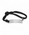 Inspirational Leather Stainless Bracelet believe in Women's Strand Bracelets
