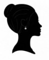 Swarovski Elements Borealis Leverback Earrings in Women's Drop & Dangle Earrings