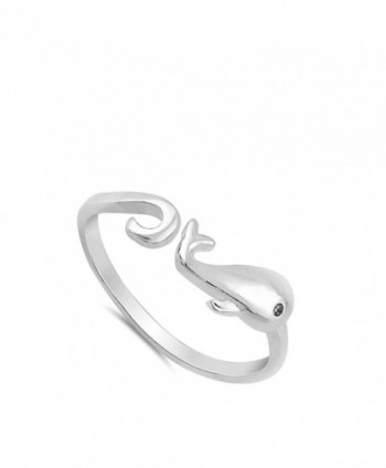 Whale Fashion Sterling Silver RNG16595 6
