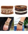 Leather Bracelets Wooden Braided Perfect in Women's Cuff Bracelets
