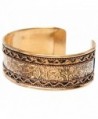 Sitara Collections SC1361 Handmade Brass Cuff- Golden - " Gold Tone " - CE1294U8UQJ