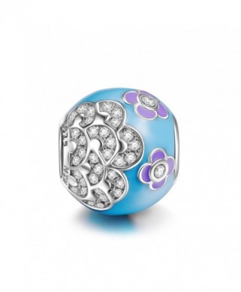 NinaQueen "Camellia" 925 Sterling Silver Bead Charms - CN127KZJXST