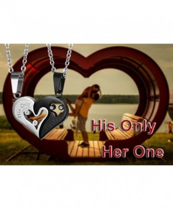 LOYALLOOK Stainless Couple Necklace Matching