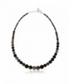 18 Inch Classic Tourmaline Women's Jewelry Necklace with Heart Clasp 18 Inch - C811MDFN1WL