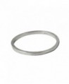 apop nyc Thin Band Ring Sterling Silver Hammered 1.5mm (Size 3 - 9) - CU11DMG745Z