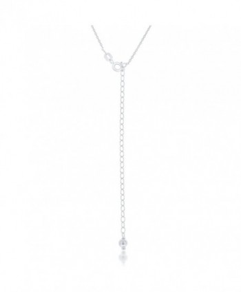 Sterling Italian Diamond Cut Moon Beads Necklace in Women's Choker Necklaces