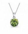 Bling Jewelry Simulated Solitare Necklace in Women's Pendants
