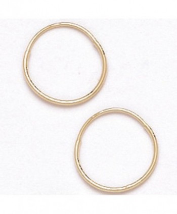 14K Gold Hoop Earrings HE1 - C711IATT43N