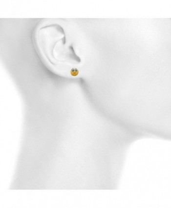 Lux Accessories Yellow Different Earring