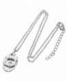 Partners Crime Necklace INSCRIBED handcuffs in Women's Pendants