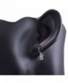 Oxidized Sterling Detailed Vintage Earrings in Women's Drop & Dangle Earrings