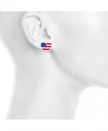 Lux Accessories American America Earrings