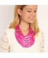 Fashion Womens Beaded Statement Necklace