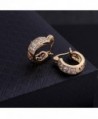 YAZILIND Plated Zirconia Earrings Jewelry