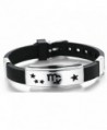 AnaZoz Jewelry His and Hers 12 Constellation Zodiac Sign Logo Charms Bracelet -- Virgo - CK11ZQW96Q3