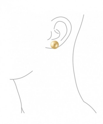 Bling Jewelry Simulated earrings Sterling in Women's Ball Earrings