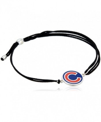 Alex and Ani Womens Chicago Cubs Kindred Cord Bracelet - Sterling Silver - CF17YDZ0LOQ
