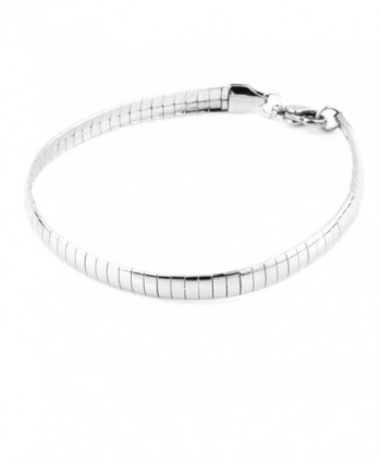 Silver Stainless Steel Necklace Bracelet in Women's Jewelry Sets