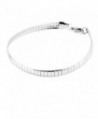 Silver Stainless Steel Necklace Bracelet in Women's Jewelry Sets