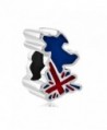 CharmsStory Jack Patriotic Proud To Be British Flag Country Of Uk Map Charm Beads For Bracelets - C112MAE7XUQ