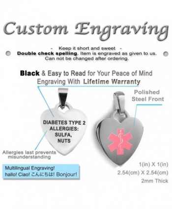 MyIDDr Engraved Medical Bracelet Stainless