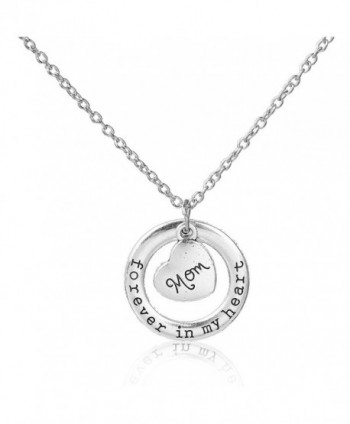  Forever In My Heart Mother?s Day Family Jewelry Necklace - CQ17YTMAH8Y